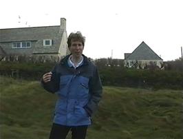 Michael explains how we had to sleep in the cold annexe of Treyarnon Bay youth hostel